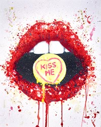 Kiss Me Quick by Stephen Graham - Diamond Dusted Limited Edition on Paper sized 19x24 inches. Available from Whitewall Galleries